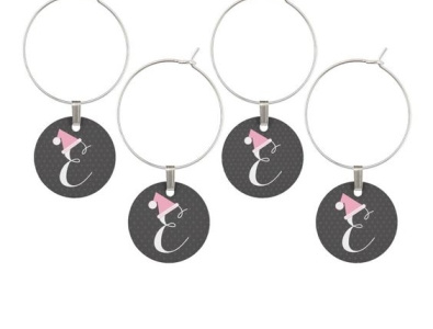 Wine glass charms