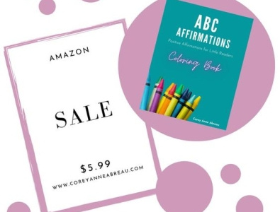 ABC AFFIRMATIONS COLORING BOOK abc affirmations color coloring book positive