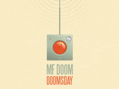 Doomsday album cover bear doomsday illustration mf doom negativebear
