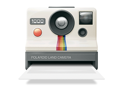 Polaroid Camera camera cubhaus film graphic design illustration polaroid retro