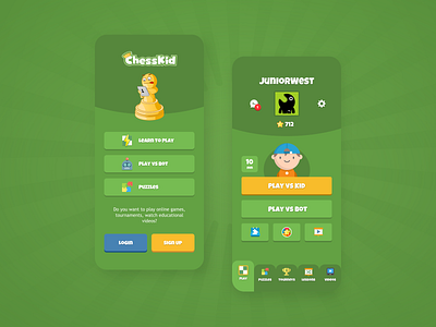 Chesskid Mobile App New Design