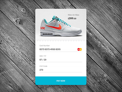 Daily UI #2 - Credit Card Checkout bank card challenge check out checkout credit card dailyui e commerce ecommerce material ui ux