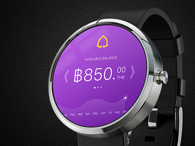 SCB smart watch app app bank banking fintech motorola scb siam smartwatch watch