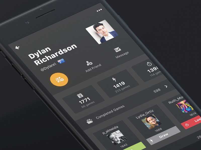 Chesskid Mobile App New Design by Alexander Protikhin on Dribbble