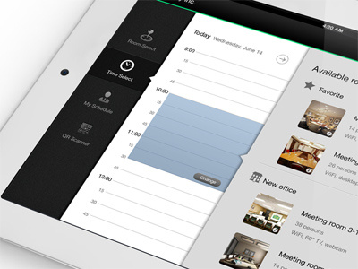 meeting-room reservation app app ipad schedule