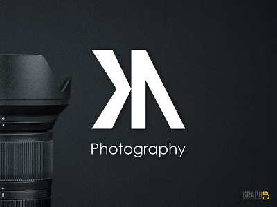 Dribbble Prompt N0. 44 : KA design logo minimal monogram photography typography
