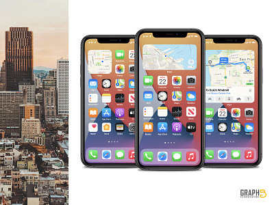 Dribbble Prompt N° 48 : Apple Maps app apple flat icon ios14 location app maps ui ux widget