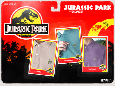 LACOSTE X JURASSIC WORLD camp cretaceous card clothes crocodile dinosaur dinosaurs fashion jurassic park jurassic world jurassic world camp cretaceous jurassic world dominion lacoste packaging polo pteranodon reptile t rex toy toys triceratops