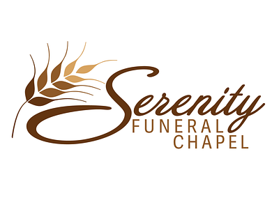 Serenity Funeral Chapel Logo design logo vector