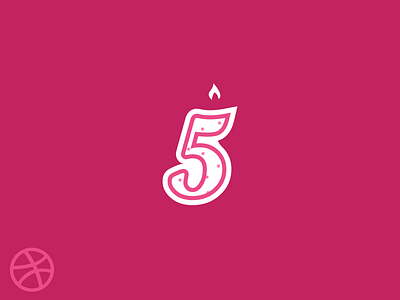 Dribbble birthday dribbble eliyas five pink playoff rebound