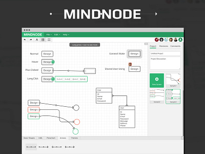 Mindnode - Web App by Eliyas Mohamed on Dribbble