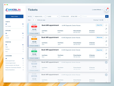 Call Center Ticketing Dashboard UI UX Design admin challenges components dashboard debt collection design forex interface management platform projects real project software suite ticketing tickets ui uiux usability ux