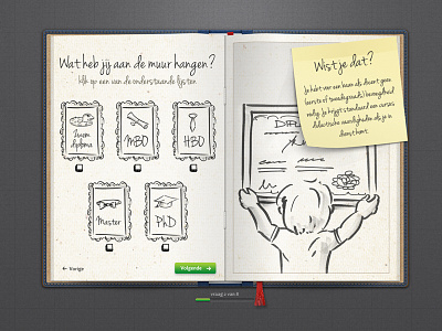 Sketchbook Questionnaire book enquete layout online paper questionnaire sketch test tool vintage