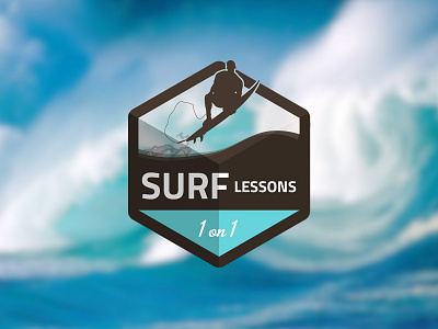 Surf Lessons Gift app badge blurred flirt gift icon iphone love surf surfboard surfing wave