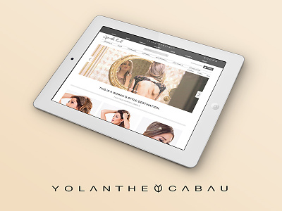 Webshop Yolanthe Cabau cabau design homepage jewels shop webshop woman yolanthe