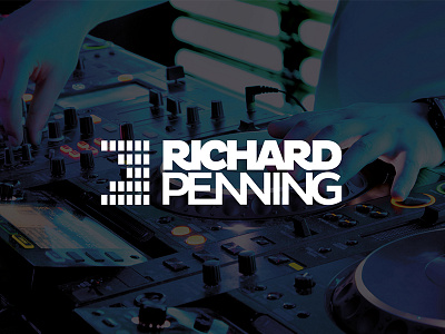 Logo Concept II - Richard Penning Music disk jockey dj font logo music penning typo typography