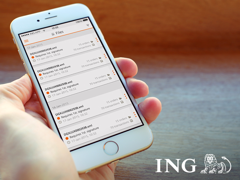 ING InsideBusiness App by Ronald Hagenstein on Dribbble