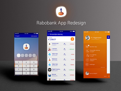 Rabobank App - redesign
