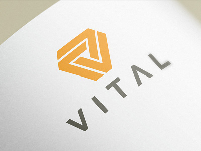 VITAL checkmark logo orange project vital