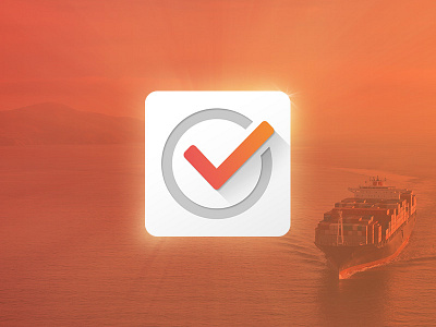 Checklist App Icon app app icon checklist icon orange to do