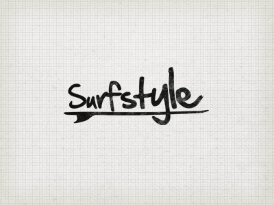 Surfstyle logo identity logo ronald hagenstein style surf