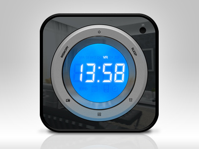 Alarm Clock Icon alarm app apple clock icon ipad iphone timer