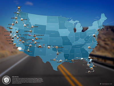 Road Map USA (DEFDEF) america blurred map road route66 trip