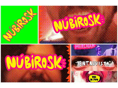Direção de Arte - Programa para Youtube - NUBIROSK animation branding design graphic design illustration illustrator logo typography vector web