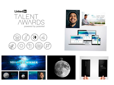 Identidade Visual - Web Design - Video - LinkedIn Talent Awards