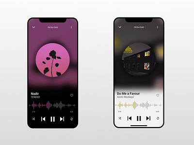 DailyUI 009 Music Player