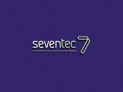 Logo Seventec - A universe of solutions for your business