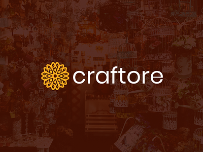 Craftore branding clean design flat design flat logo flat logo design flatdesign logo logo design vector