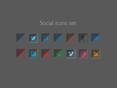Web social icons icons social icons web icons