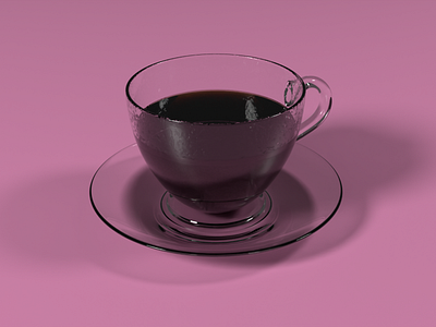 3D model coffee cup