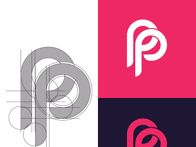 PP LETTER LOGO DESIGN