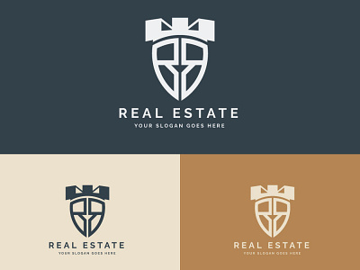 Real Estate Logo construction construction logo home logo house logo logodesign luxury luxury logo property property logo real estate real estate agency real estate agent real estate branding real estate logo realtor realtor logo realtors royal logo royal palace