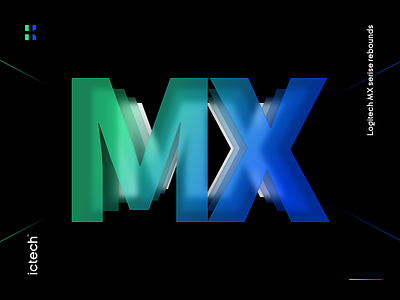 logitech mx rebound design logitech mx typography vector