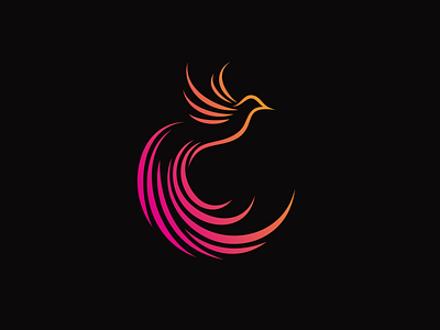 BIRD | The Bird of Paradise "Cendrawasih" animal bird brand design logo vector