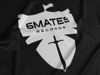 6Mates Records — Logo beatmakers brand logo design logo logo design music print visual visual identity