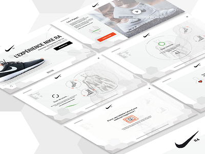 Nike RA - Overview design experience inspiration interface navigation nike product prototype prototyping ui ux