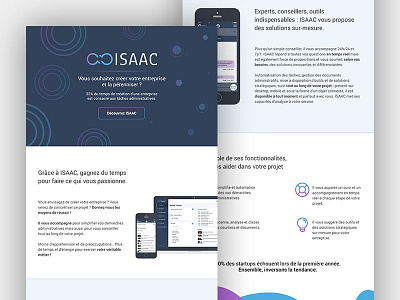 ISAAC Landing Page