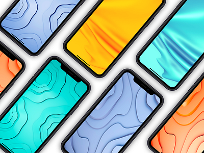 Abstract Wallpapers Pack 2 - Colors Edition abstract c4d cinema 4d design free iphone iphone x wallpaper wallpapers