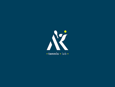 AK Tennis Lab - Logo design branding adobe illustrator brand brandidentity branding flat flat design graphic graphicsdesign illustrator lab logo logodesign logos tennis tennis ball tennis racket