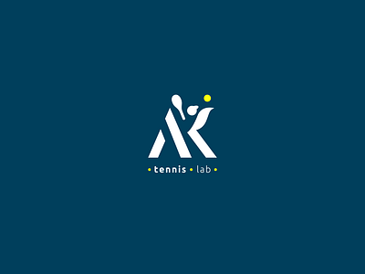 AK Tennis Lab - Logo design branding