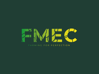 FMEC | Agriculture company brand branding design digital logo farming identity logo