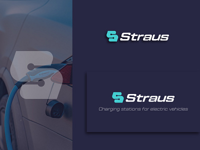 Straus | Charging stations for electric vehicles auto brand branding design electric logo vehicle