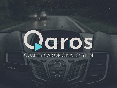 Quaros | Car system auto brand branding car design logo