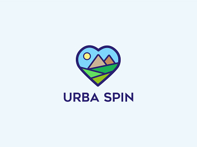 Urba Spin | Travel Channel brand branding design identity logo travel travel chanel urban