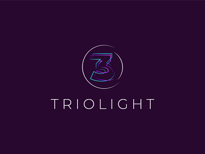 Triolight | Soft container 3 brand branding design identity logo three triolight