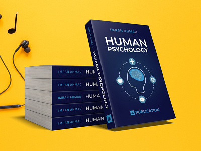 Ebook Cover - Human Psychology book book cover book cover design book covers book design books cover design covers ebook cover ebook design graphicdesign graphics design human psychology print design psychology book
